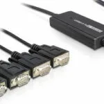 DeLock Καλώδιο USB 2.0 σε 4x RS232 9-pin male 1.4m