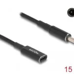DeLock Καλώδιο USB-C female Dell 4.5x3.0mm 0.15m (60036)