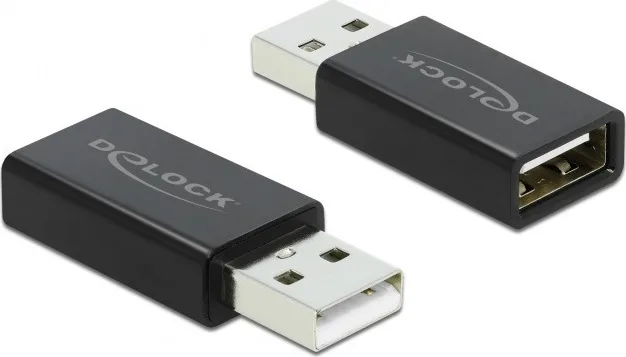 DeLock Μετατροπέας USB-A male σε USB-A female 1τμχ 66529 DeLock Μετατροπέας USB-A male σε USB-A female 1τμχ 66529 - Image 1