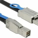 DeLock SAS - Mini SAS 2cm Μαύρο 83572