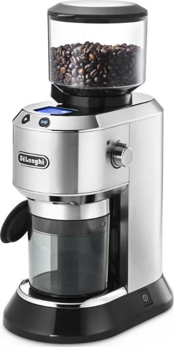 De'Longhi KG 521.M Ηλεκτρικός Μύλος Καφέ 150W με Χωρητικότητα 350gr και 18 Επίπεδα Άλεσης Ασημί De'Longhi KG 521.M Ηλεκτρικός Μύλος Καφέ 150W με Χωρητικότητα 350gr και 18 Επίπεδα Άλεσης Ασημί - Image 1