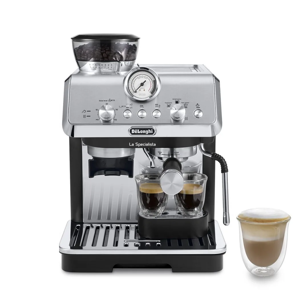 De'Longhi La Specialista Arte Αυτόματη Μηχανή Espresso 1400W Πίεσης 15bar με Μύλο Άλεσης Ασημί EC9155.MB De'Longhi La Specialista Arte Αυτόματη Μηχανή Espresso 1400W Πίεσης 15bar με Μύλο Άλεσης Ασημί EC9155.MB - Image 1