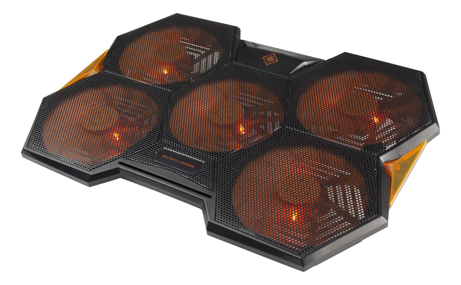 Deltaco Cooling Pad για Laptop έως 17.3" με 5 Ανεμιστήρες και Φωτισμό (GAM-072) Deltaco Cooling Pad για Laptop έως 17.3" με 5 Ανεμιστήρες και Φωτισμό (GAM-072) - Image 1