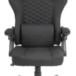 Deltaco DC130 Υφασμάτινη Καρέκλα Gaming Μαύρη