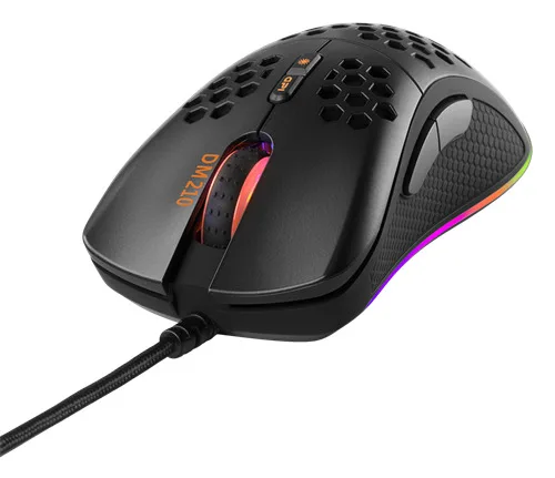 Deltaco DM210 RGB Gaming Ποντίκι 6400 DPI Μαύρο Deltaco DM210 RGB Gaming Ποντίκι 6400 DPI Μαύρο - Image 1