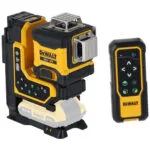 DEWALT Αυτορυθμιζόμενο Περιστροφικό Αλφάδι Laser Πράσινης Δέσμης 18V με Εύρος Εργασίας 100m