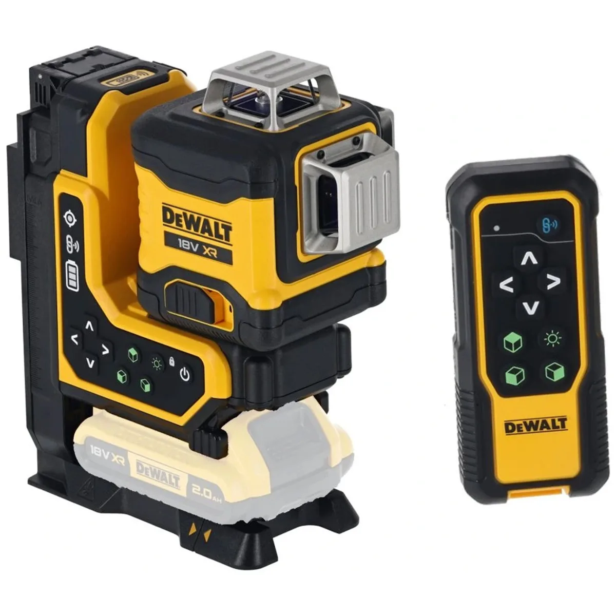 DEWALT Αυτορυθμιζόμενο Περιστροφικό Αλφάδι Laser Πράσινης Δέσμης 18V με Εύρος Εργασίας 100m DEWALT Αυτορυθμιζόμενο Περιστροφικό Αλφάδι Laser Πράσινης Δέσμης 18V με Εύρος Εργασίας 100m - Image 1
