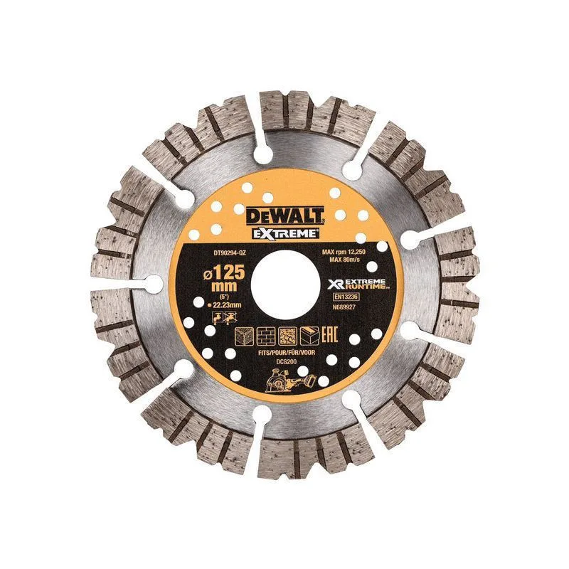 Dewalt Δίσκος Κοπής Δομικών Υλικών 125mm DT90294 Dewalt Δίσκος Κοπής Δομικών Υλικών 125mm DT90294 - Image 1