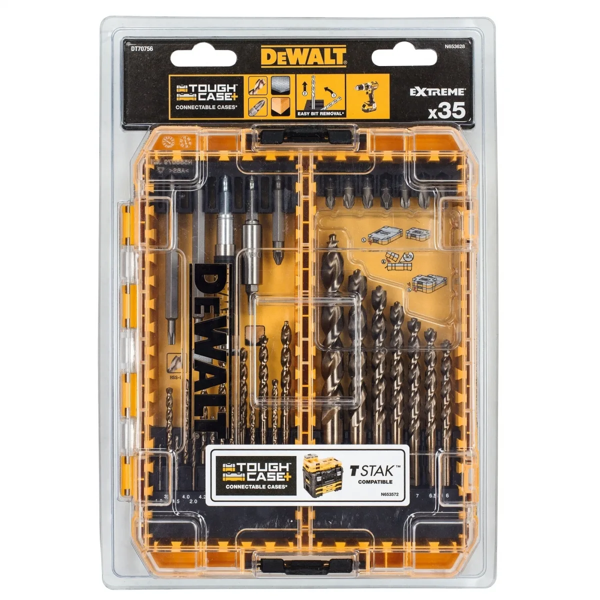 DEWALT Σετ 35 Διαμαντοτρύπανα για Μέταλλο DT70756 DEWALT Σετ 35 Διαμαντοτρύπανα για Μέταλλο DT70756 - Image 1