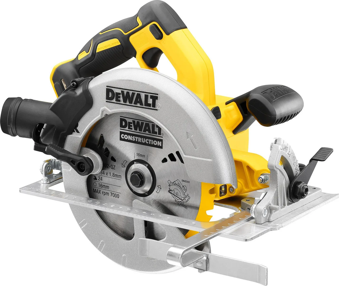 DEWALT DCS570N Δισκοπρίονο Brushless 18V Solo με Σύστημα Αναρρόφησης DEWALT DCS570N Δισκοπρίονο Brushless 18V Solo με Σύστημα Αναρρόφησης - Image 1