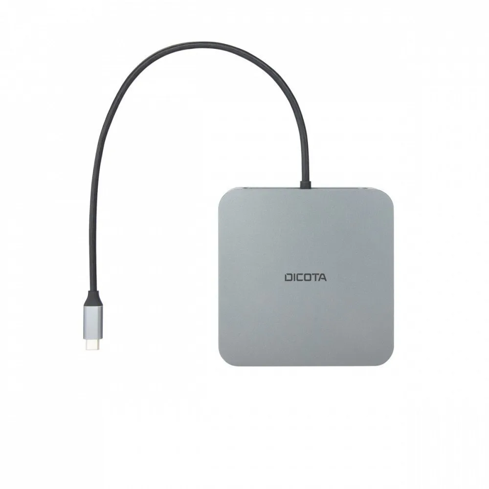 Dicota USB-C Docking Station με HDMI 4K PD Ethernet Γκρι Dicota USB-C Docking Station με HDMI 4K PD Ethernet Γκρι - Image 1