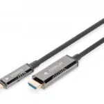 Digitus Cable HDMI male - USB-C male 20m Μαύρο AK-330150-200-S