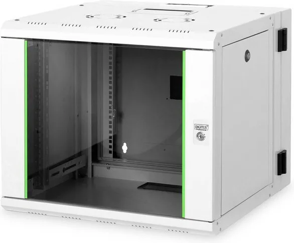 Digitus Επιτοίχια Καμπίνα Rack 9U 60x61x49.3cm Γκρι DN-19 09-U-3 Digitus Επιτοίχια Καμπίνα Rack 9U 60x61x49.3cm Γκρι DN-19 09-U-3 - Image 1