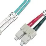 Digitus Καλώδιο Οπτικής Ίνας LC-SC 10m Μπλε DK-2532-10/3