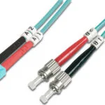 Digitus Καλώδιο Οπτικής Ίνας LC-ST 10m Τιρκουάζ DK-2531-10/3