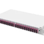 Digitus Οπτικό Patch Panel για Rack 1U 19" 12 Θυρών Γκρι DN-96322-4
