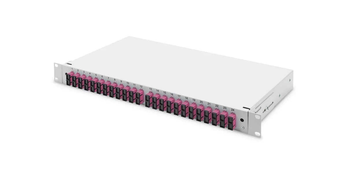 Digitus Οπτικό Patch Panel για Rack 1U 19" 12 Θυρών Γκρι DN-96322-4 Digitus Οπτικό Patch Panel για Rack 1U 19" 12 Θυρών Γκρι DN-96322-4 - Image 1