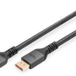 Digitus DB-340111-020-S Καλώδιο DisplayPort male - DisplayPort male 2m Μαύρο