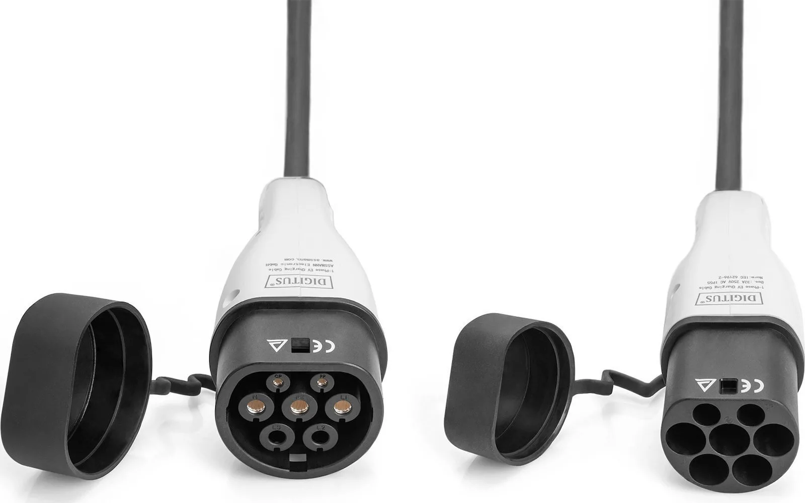 Digitus Digitus Καλώδιο Φόρτισης 5m Type 2 - Type 2 DK-1P32-050 Digitus Digitus Καλώδιο Φόρτισης 5m Type 2 - Type 2 DK-1P32-050 - Image 1