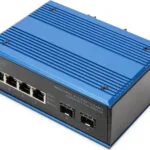 Digitus DN-651149 Unmanaged L2 PoE Switch με 4 Θύρες Gigabit (1Gbps) Ethernet και 2 SFP Θύρες