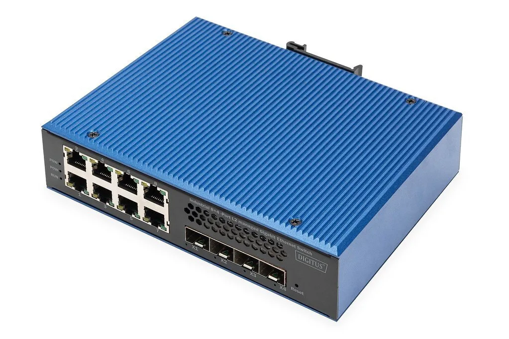 Digitus DN-651160 Managed L3 Switch με 8 Θύρες Gigabit (1Gbps) Ethernet και 4 SFP Θύρες Digitus DN-651160 Managed L3 Switch με 8 Θύρες Gigabit (1Gbps) Ethernet και 4 SFP Θύρες - Image 1