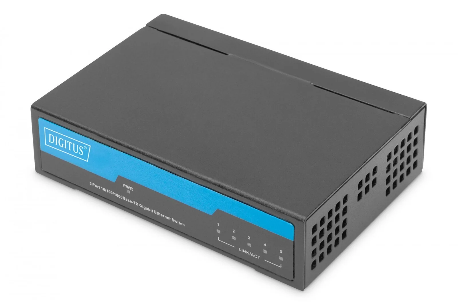 Digitus DN-80202-1 Unmanaged Switch με 5 Θύρες Gigabit (1Gbps) Ethernet Digitus DN-80202-1 Unmanaged Switch με 5 Θύρες Gigabit (1Gbps) Ethernet - Image 1