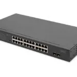 Digitus DN-95348-2 Unmanaged PoE Switch με 24 Θύρες Gigabit (1Gbps) Ethernet και 2 SFP Θύρες