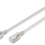 Digitus F/FTP Cat.6 (Gigabit) Καλώδιο Δικτύου Ethernet 7m Γκρι