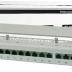 Digitus Patch Panel Shielded για Rack 1U 19" 24 Θυρών cat5e Γκρι DN-91524S