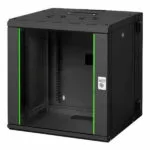 Digitus Professional Unique Επιτοίχια Καμπίνα Rack 12U 60x60x64.3cm Μαύρο DN-19 12-U-3-SW