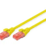 Digitus S/FTP Cat.6 (Gigabit) Καλώδιο Δικτύου Ethernet 10m Κίτρινο 5τμχ DK-1644-100-Y-5