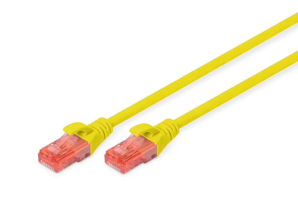 Digitus S/FTP Cat.6 (Gigabit) Καλώδιο Δικτύου Ethernet 10m Κίτρινο 5τμχ DK-1644-100-Y-5 Digitus S/FTP Cat.6 (Gigabit) Καλώδιο Δικτύου Ethernet 10m Κίτρινο 5τμχ DK-1644-100-Y-5 - Image 1