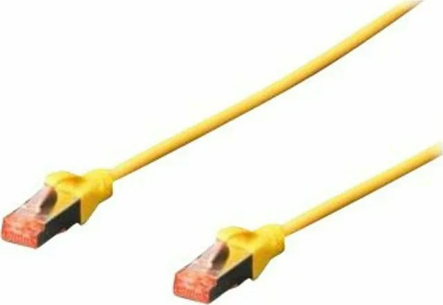 Digitus S/FTP Cat.6 (Gigabit) Καλώδιο Δικτύου Ethernet 3m Κίτρινο DK-1644-030/Y Digitus S/FTP Cat.6 (Gigabit) Καλώδιο Δικτύου Ethernet 3m Κίτρινο DK-1644-030/Y - Image 1
