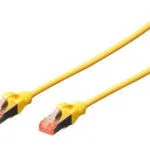 Digitus S/FTP Cat.6 (Gigabit) Καλώδιο Δικτύου Ethernet 5m Κίτρινο 10τμχ DK-1644-050-Y-10