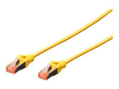 Digitus S/FTP Cat.6 (Gigabit) Καλώδιο Δικτύου Ethernet 5m Κίτρινο 10τμχ DK-1644-050-Y-10 Digitus S/FTP Cat.6 (Gigabit) Καλώδιο Δικτύου Ethernet 5m Κίτρινο 10τμχ DK-1644-050-Y-10 - Image 1