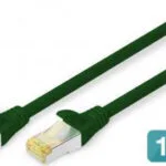 Digitus S/FTP Cat.6a (Gigabit) Καλώδιο Δικτύου Ethernet 3m Πράσινο 10τμχ DK-1644-A-030-G-10