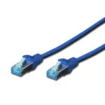 Digitus SF/UTP Cat.5e (Gigabit) Καλώδιο Δικτύου Ethernet 5m Μπλε DK-1531-050/B