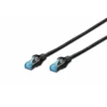 Digitus SF/UTP Cat.6 (Gigabit) Καλώδιο Δικτύου Ethernet 1m Μαύρο DK-1532-010/BL
