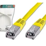 Digitus U/UTP Cat.5e (Gigabit) Καλώδιο Δικτύου Ethernet 5m Κίτρινο DK-1531-050/Y