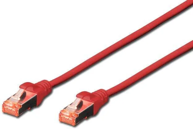 Digitus U/UTP Cat.6 (Gigabit) Καλώδιο Δικτύου Ethernet 0.5m Κόκκινο 10τμχ DK-1644-005-R-10 Digitus U/UTP Cat.6 (Gigabit) Καλώδιο Δικτύου Ethernet 0.5m Κόκκινο 10τμχ DK-1644-005-R-10 - Image 1