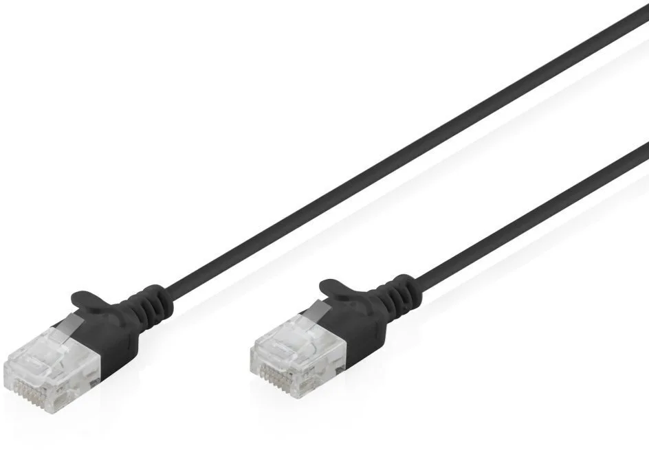 Digitus U/UTP Cat.6 (Gigabit) Καλώδιο Δικτύου Ethernet 0.5m Μαύρο Digitus U/UTP Cat.6 (Gigabit) Καλώδιο Δικτύου Ethernet 0.5m Μαύρο - Image 1