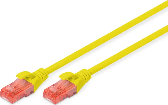 Digitus U/UTP Cat.6 (Gigabit) Καλώδιο Δικτύου Ethernet 10m Κίτρινο DK-1617-100/Y Digitus U/UTP Cat.6 (Gigabit) Καλώδιο Δικτύου Ethernet 10m Κίτρινο DK-1617-100/Y - Image 1
