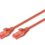 Digitus U/UTP Cat.6 (Gigabit) Καλώδιο Δικτύου Ethernet 10m Κόκκινο DK-1617-100/R