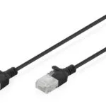 Digitus U/UTP Cat.6 (Gigabit) Καλώδιο Δικτύου Ethernet 15m Μαύρο