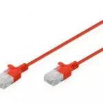 Digitus U/UTP Cat.6 (Gigabit) Καλώδιο Δικτύου Ethernet 2m Κόκκινο