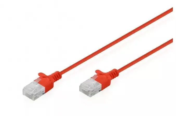 Digitus U/UTP Cat.6 (Gigabit) Καλώδιο Δικτύου Ethernet 2m Κόκκινο Digitus U/UTP Cat.6 (Gigabit) Καλώδιο Δικτύου Ethernet 2m Κόκκινο - Image 1