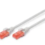 Digitus U/UTP Cat.6 (Gigabit) Καλώδιο Δικτύου Ethernet 7m Γκρι 24τμχ DK-1617-070