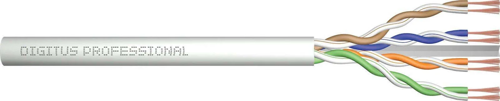Digitus U/UTP Cat.6a (Gigabit) Καλώδιο Δικτύου Ethernet 305m Γκρι Digitus U/UTP Cat.6a (Gigabit) Καλώδιο Δικτύου Ethernet 305m Γκρι - Image 1