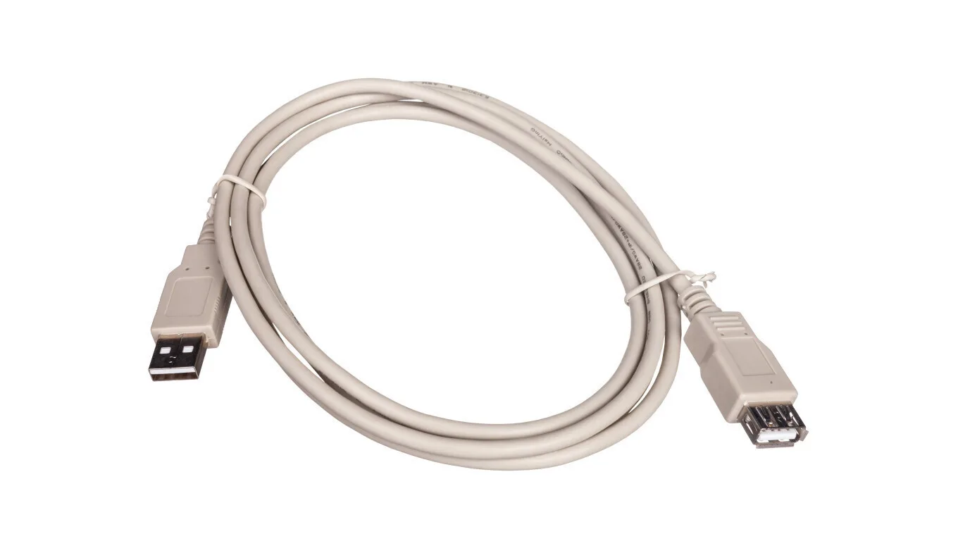 Digitus USB 2.0 Cable USB-A male - USB-A female Γκρι 1.8m AK-300202-018-E Digitus USB 2.0 Cable USB-A male - USB-A female Γκρι 1.8m AK-300202-018-E - Image 1