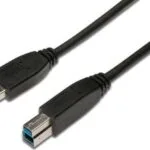 Digitus USB 3.0 Cable USB-A male - USB-B male 1.8m (AK-300115-018-S)